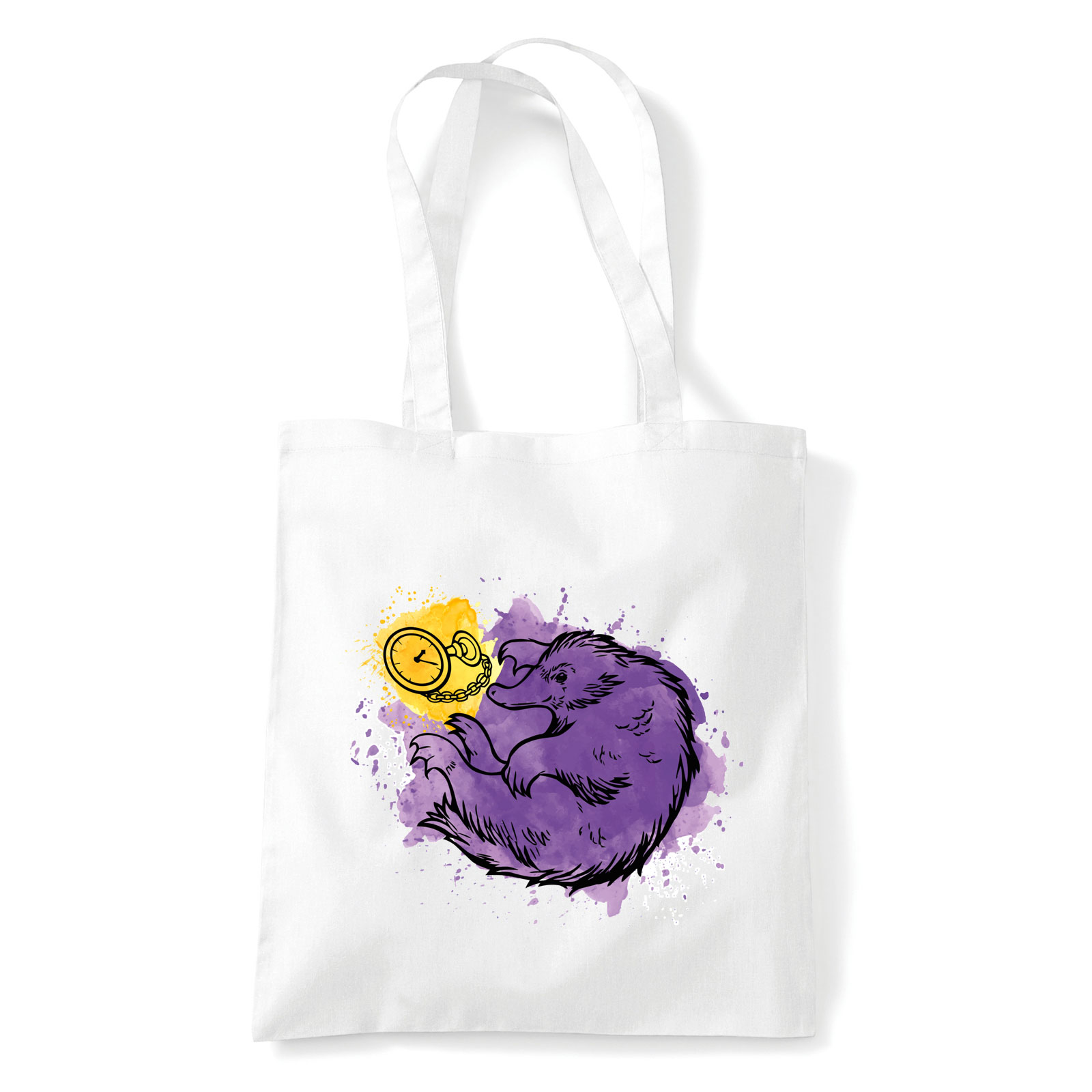 Furkász Legendás Állatok Fehér Shopper Vászontáska
