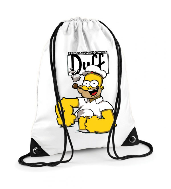 Homer Simpson Simpsons Család Poliészter Tornazsák
