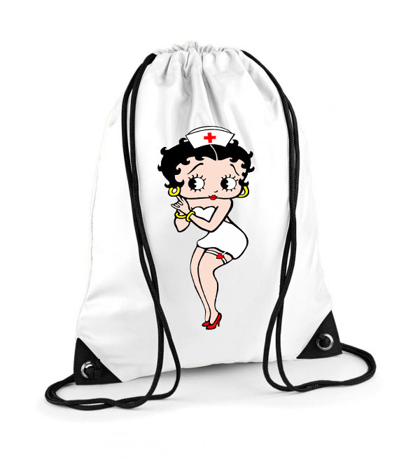 Betty Boop Poliészter Tornazsák