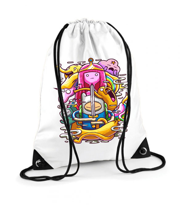 Adventure Time Poliészter Tornazsák