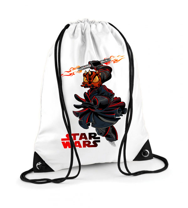 darth maul donald kacsa Poliészter Tornazsák