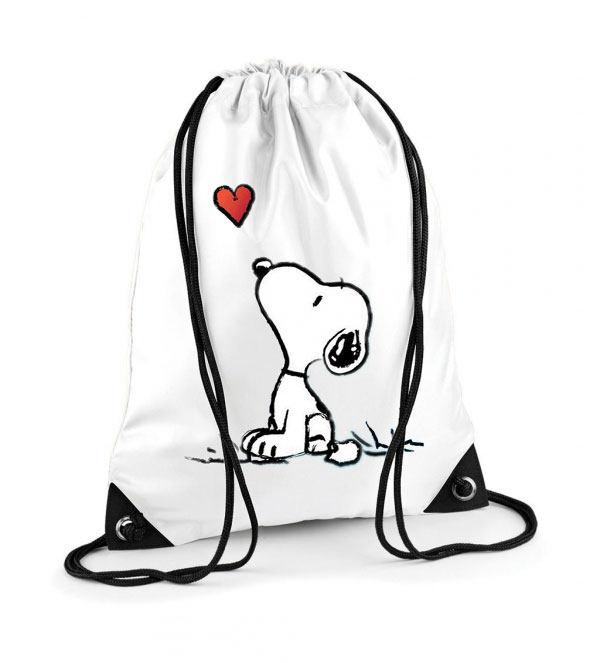 snoopy kutya Poliészter Tornazsák