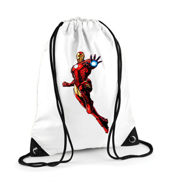vasember iron man avengers bosszúállók Poliészter Tornazsák