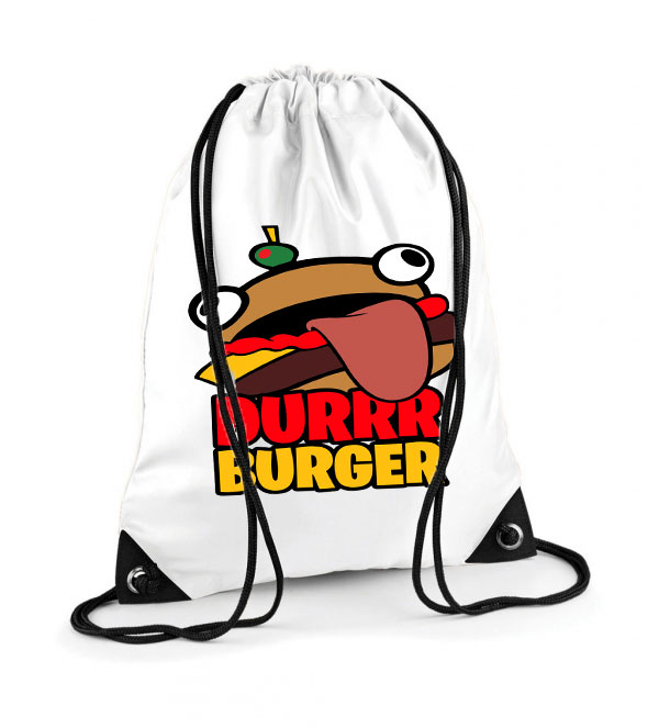 fortnite durrr burger  Poliészter Tornazsák