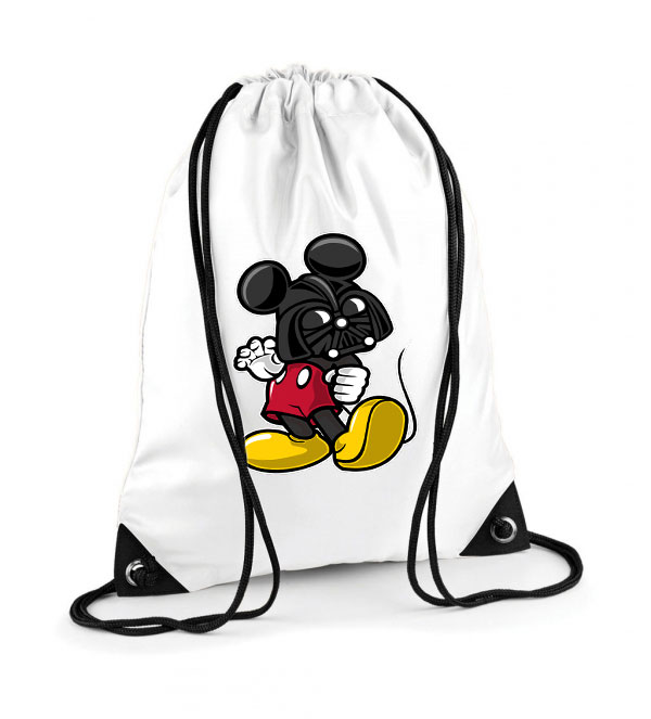 mickey egért darth Poliészter Tornazsák