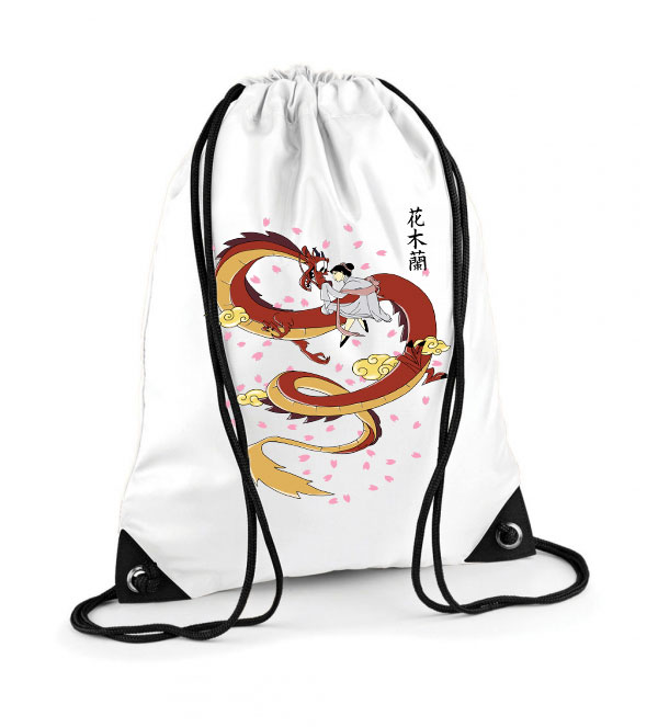 mulan mushu Poliészter Tornazsák