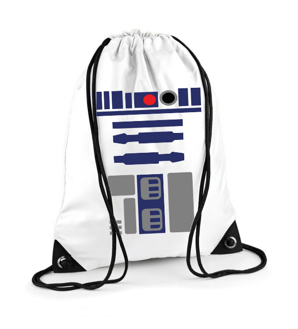 star wars r2d2 Poliészter Tornazsák