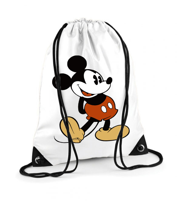Mickey Egér Poliészter Tornazsák