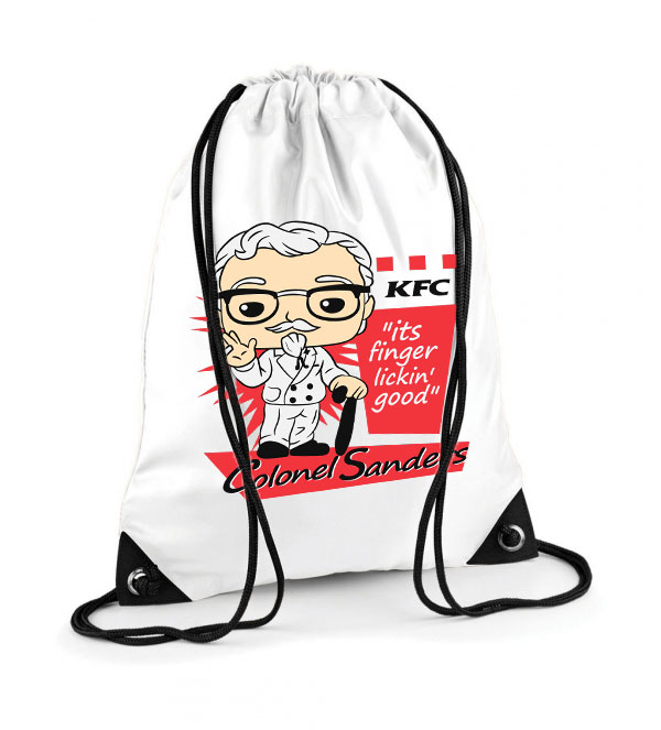 kft colonel sanders Poliészter Tornazsák