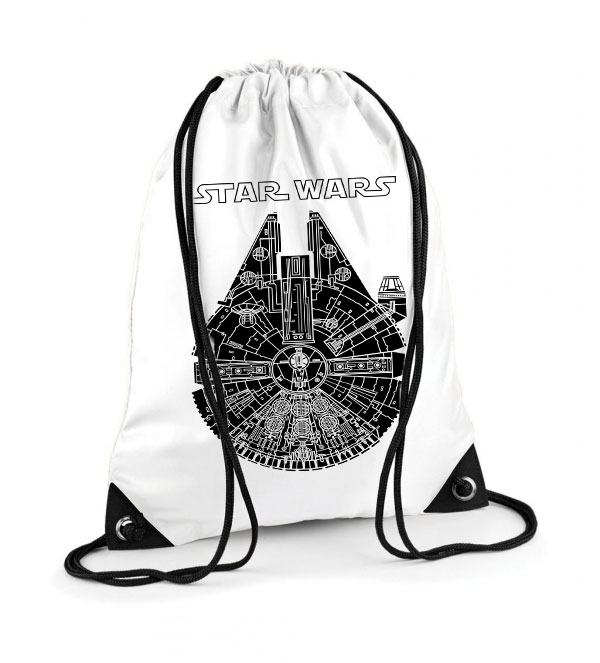 ezeréves sólyom star wars Poliészter Tornazsák