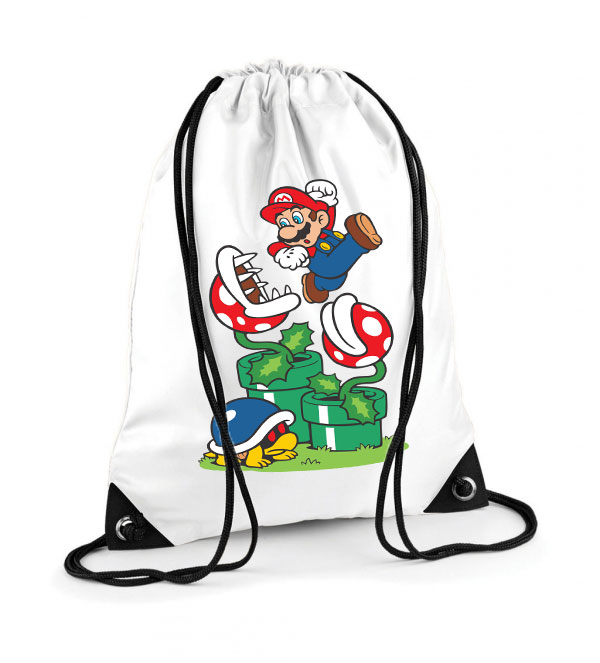 super mario Poliészter Tornazsák