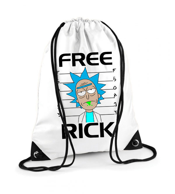 rick és morty Poliészter Tornazsák