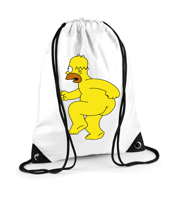 homer simpson Poliészter Tornazsák