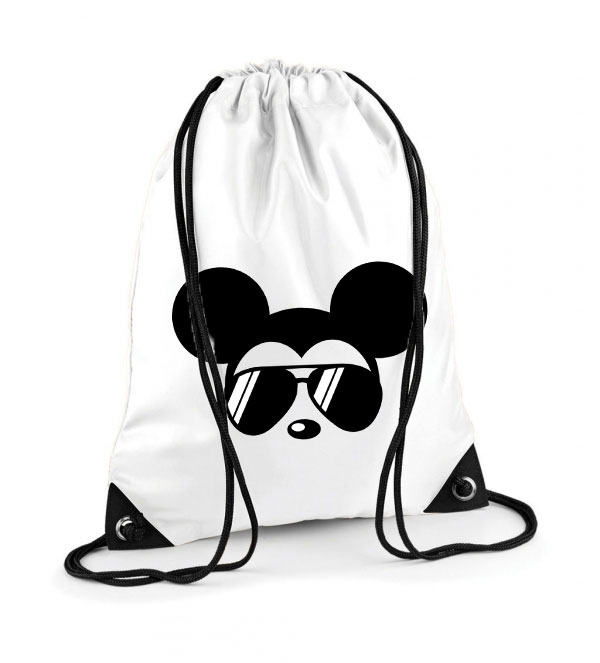 Mickey Egér Poliészter Tornazsák