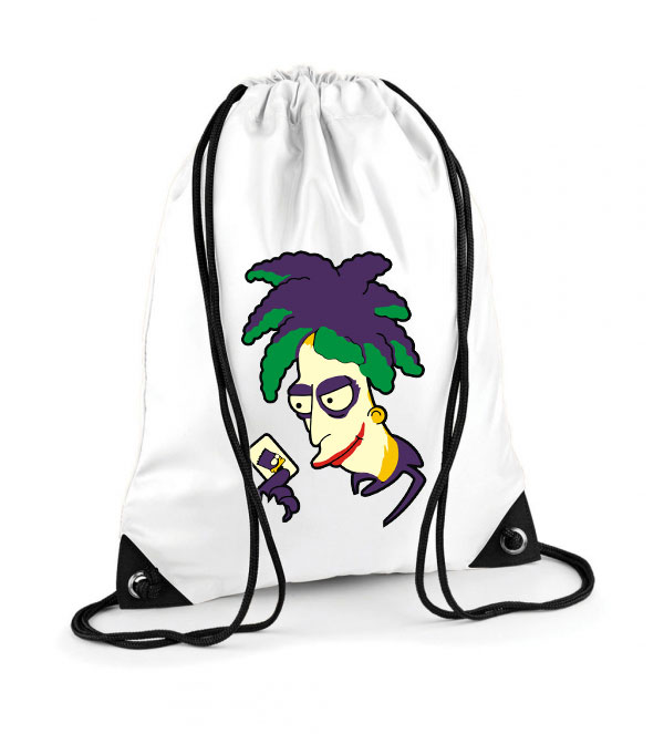 Joker Balfék Bob Simpson Család Poliészter Tornazsák