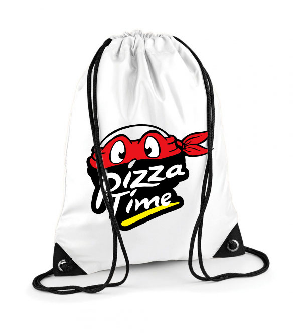 Tini Ninja Teknőcök Pizza Poliészter Tornazsák
