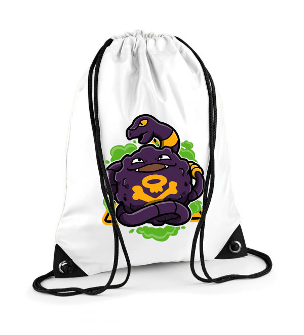 Pokemon Koffing Poliészter Tornazsák