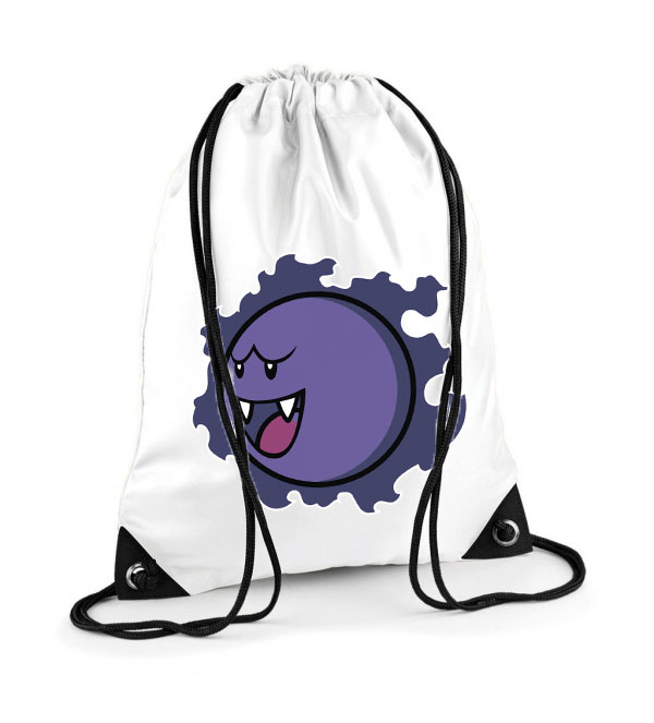 Pokemon Gastly Poliészter Tornazsák