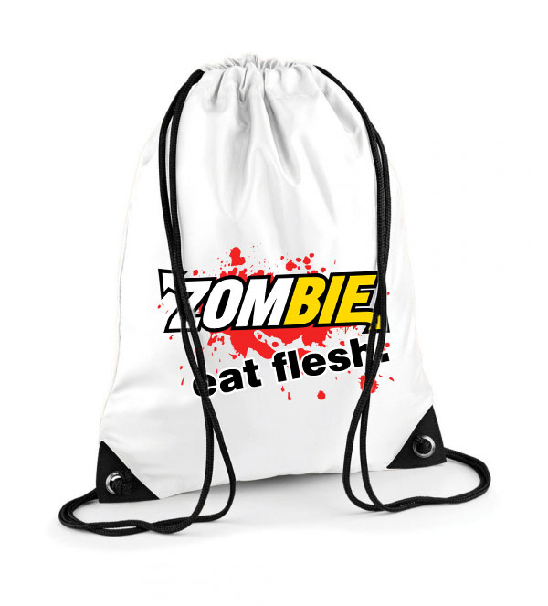 zombi zombis subway humor Poliészter Tornazsák
