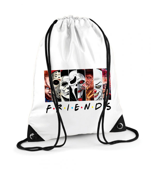 horror friends stephen king chuky freddy jason saw Poliészter Tornazsák