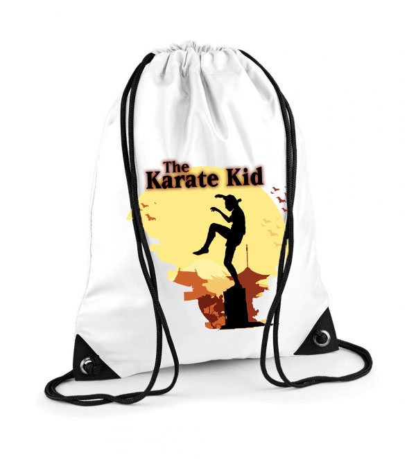 Karate Kölyök Karate Kid Poliészter Tornazsák