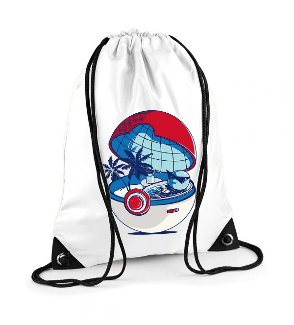 pokemon squirtle Poliészter Tornazsák