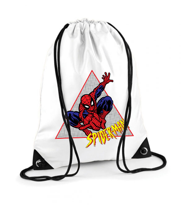 pókember spider man Poliészter Tornazsák