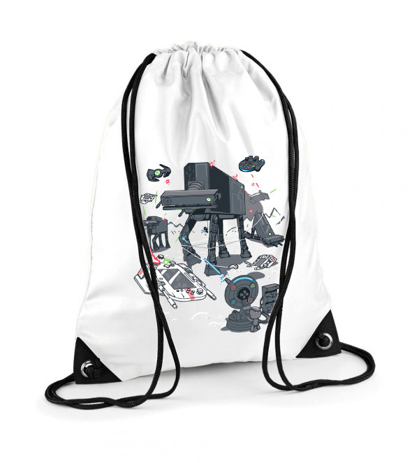 konzol gamer console joystick star wars Poliészter Tornazsák