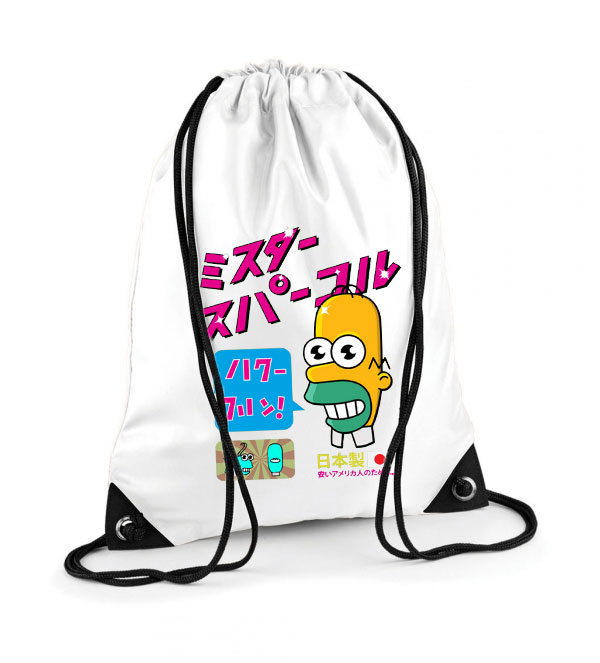 homer simpson Poliészter Tornazsák