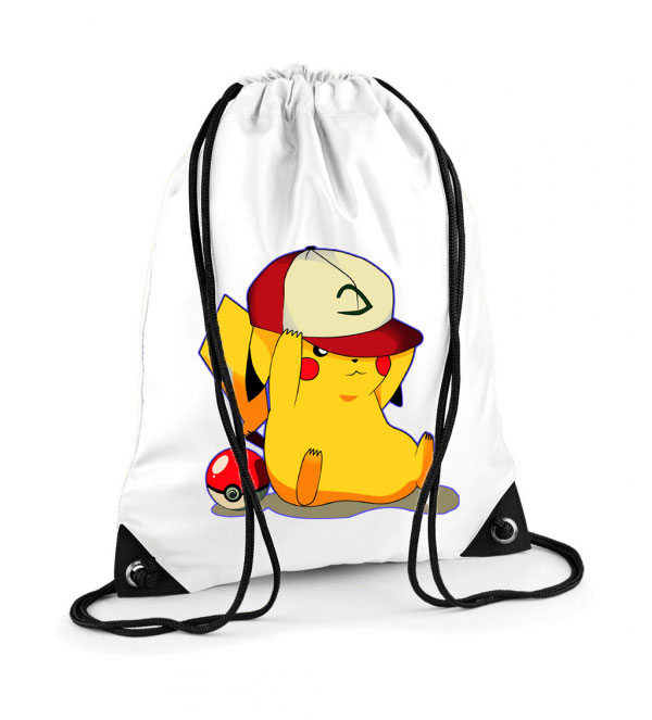 pokemon pikachu Poliészter Tornazsák