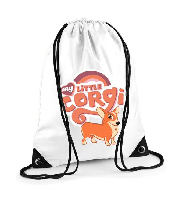 corgi korgi kutya Poliészter Tornazsák