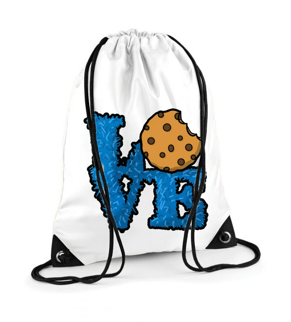 sütiszörny cookie love Poliészter Tornazsák