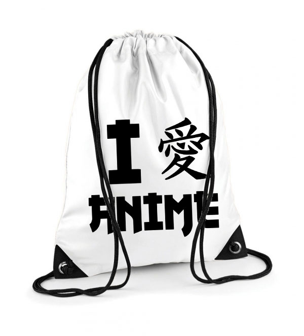 anime Poliészter Tornazsák