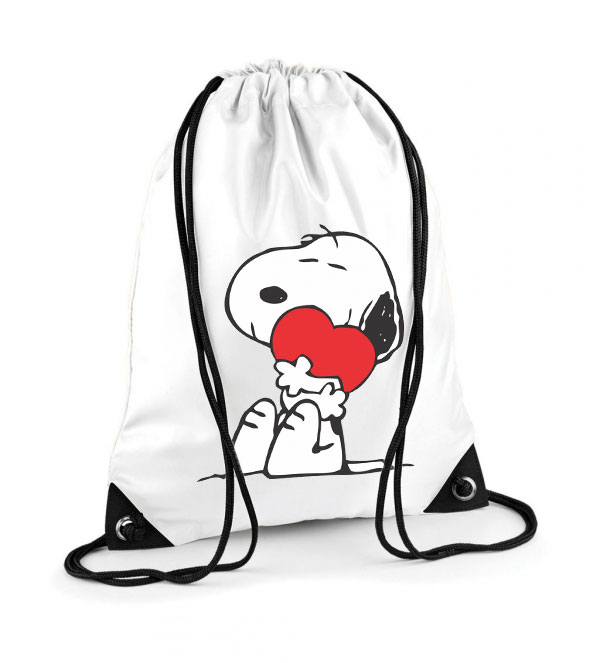 snoopy Poliészter Tornazsák