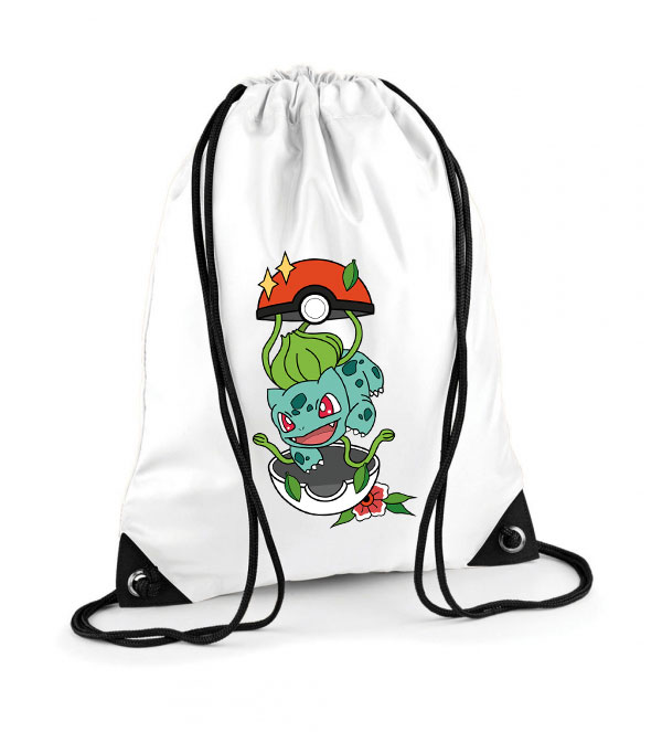 bulbasaur pokemon Poliészter Tornazsák