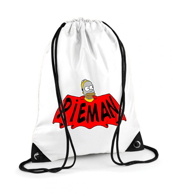 pieman piteman homer simpson Poliészter Tornazsák
