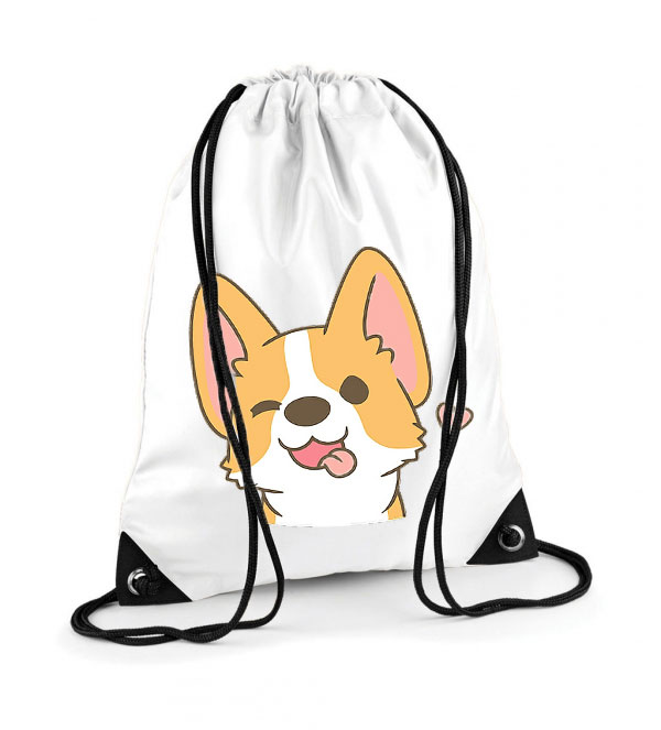 corgi korgi kutya Poliészter Tornazsák