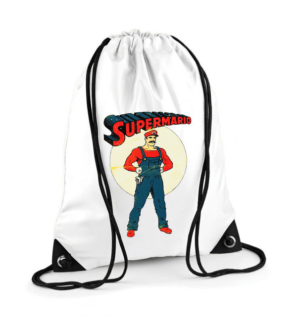 supermario Poliészter Tornazsák