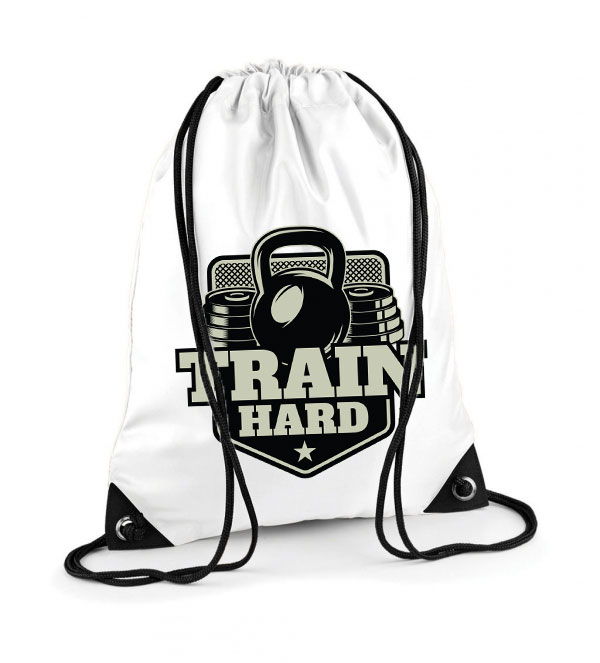 kondi kondizás train hard Poliészter Tornazsák
