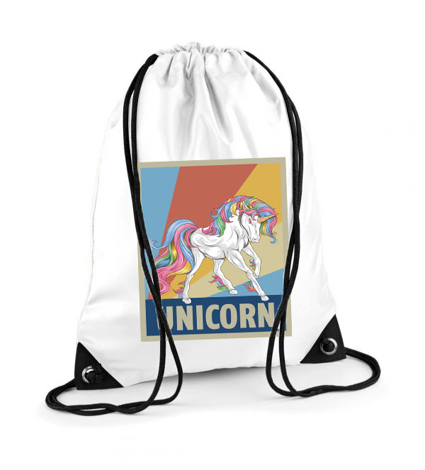 unikornis unicorn Poliészter Tornazsák