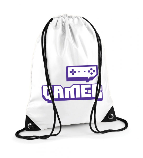 twitch gamer Poliészter Tornazsák