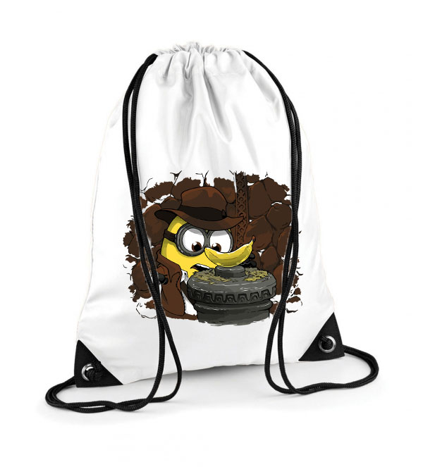 banana minions minyonok Poliészter Tornazsák