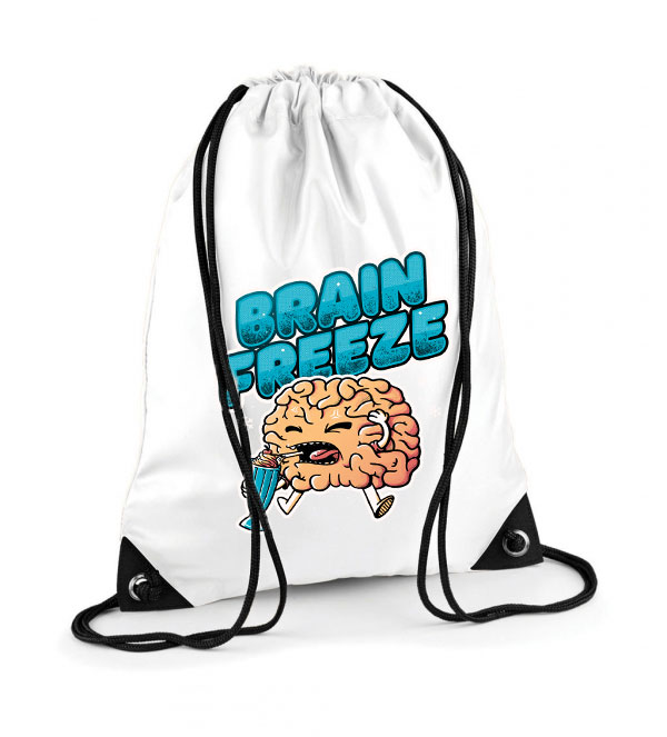 brain freeze Poliészter Tornazsák