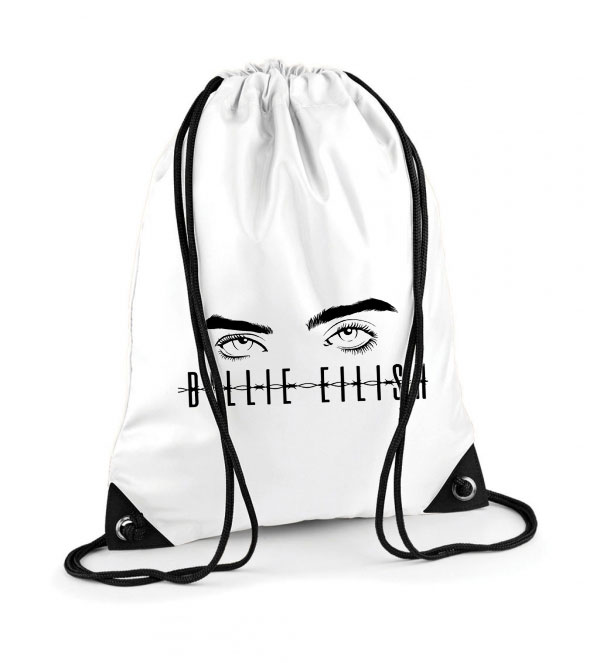 billie eilish Poliészter Tornazsák