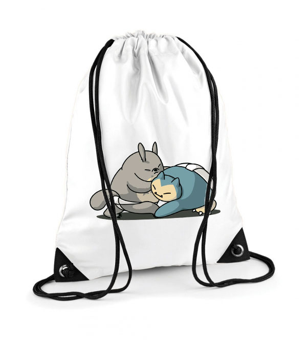 snorlax totoro Poliészter Tornazsák
