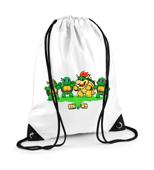 tini ninja teknőcök bowser Poliészter Tornazsák