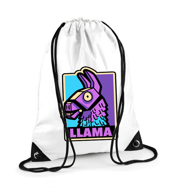 fortnite loot láma Poliészter Tornazsák