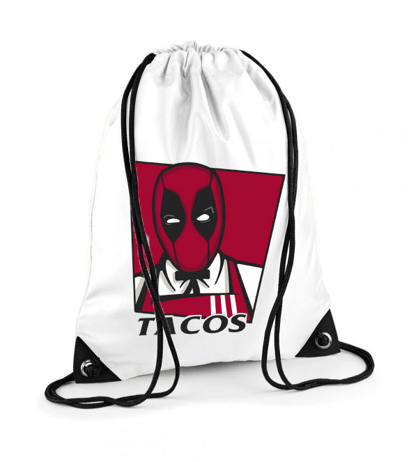 deadpool taco Poliészter Tornazsák