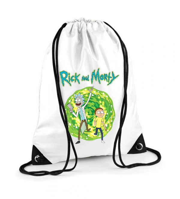 rick and morty Poliészter Tornazsák