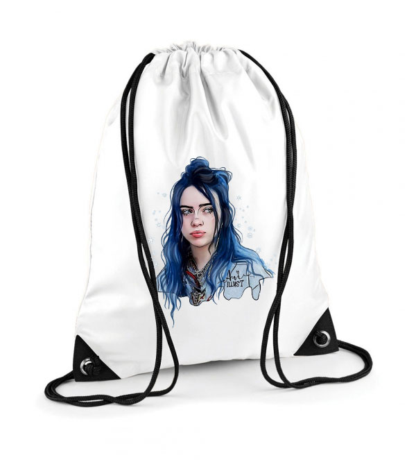 billie eilish Poliészter Tornazsák